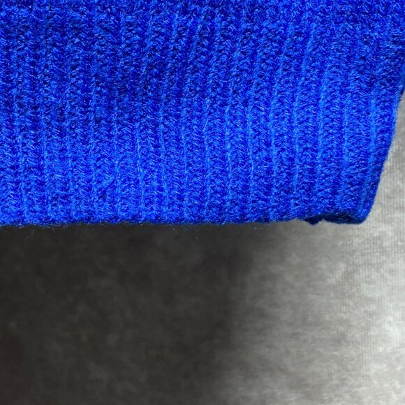 Jolly Sweaters XXL Funny Ugly Christmas Sweater Blue Snowman Beer Knit - Picture 5 of 11